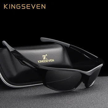 KINGSEVEN Bărbați ochelari de Soare de Conducere Polarizat ochelari de Soare de Conducere de Noapte Viziune Ochelari de Soare Glasess Designer de Brand Oculos De Sol