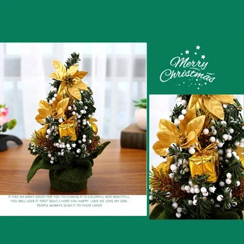 Plante artificiale de Crăciun Bonsai Pom de Crăciun DIY Home Decor Petrecere de Anul Nou Petrecere de Crăciun Ornamente de Masa Copii Cadou