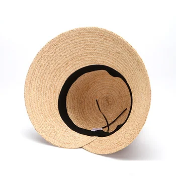 2021 Noi de Vara Femei Pălărie de Soare Rafie Iarbă, Paie Pliere Margine Largă Găleată Pălărie cu Panglică Arc Doamna Plaja Hat Dom Găleată cu Capac