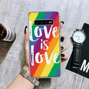 Lesbiene Gay LGBT Pride Curcubeu ART Caz de Telefon Pentru Samsung Galaxy A50 A70 A40 A30 A20S A10 Nota 20, Ultra Lite 10 9 8 A6 A8 Plus