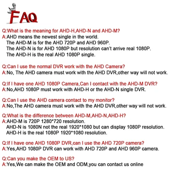 Smar 720P 1080P AHD Analogic de Înaltă Definiție de Supraveghere cu Infrarosu Camera de 2MP Camera AHD CCTV de Securitate în aer liber, Camere Bullet